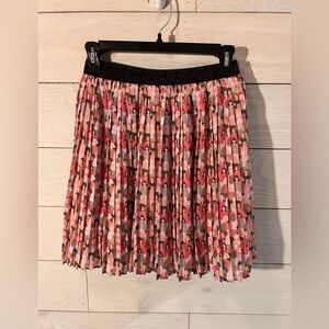 Abel & Lula Stylish Multicolor Pleated Skirt. Youth girls size 14. EUC.